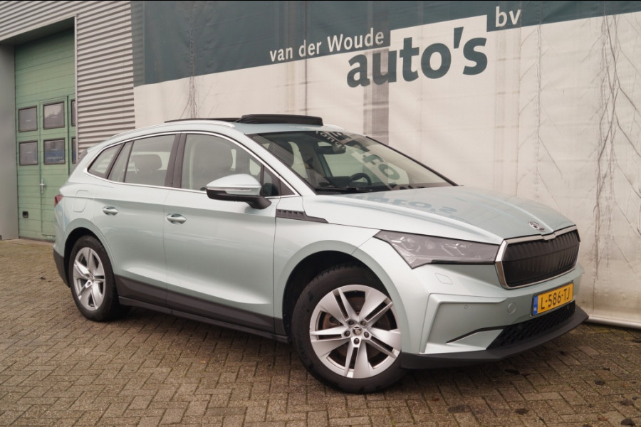 Škoda ENYAQ iV 80 204pk 77kWh -SOH89%-TREKHAAK-PANO-ECC-PDC-