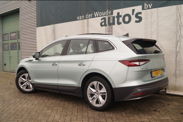 Škoda ENYAQ iV 80 204pk 77kWh -SOH89%-TREKHAAK-PANO-ECC-PDC-