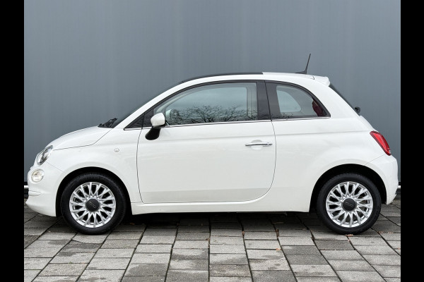 Fiat 500 BWJ 2018 | 0.9 TwinAir 81PK Turbo Lounge | PANO DAK | CLIMA | NAVI | CRUISE | CARPLAY | LICHTMETAAL | PDC |