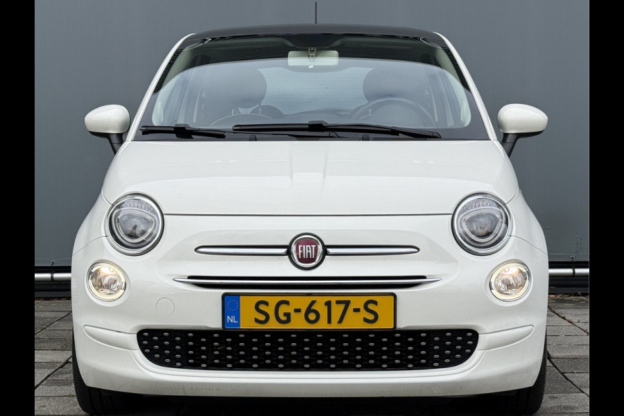 Fiat 500 BWJ 2018 | 0.9 TwinAir 81PK Turbo Lounge | PANO DAK | CLIMA | NAVI | CRUISE | CARPLAY | LICHTMETAAL | PDC |