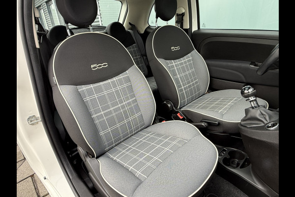 Fiat 500 BWJ 2018 | 0.9 TwinAir 81PK Turbo Lounge | PANO DAK | CLIMA | NAVI | CRUISE | CARPLAY | LICHTMETAAL | PDC |