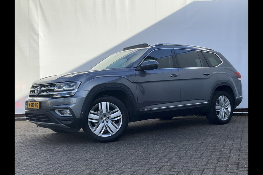 Volkswagen TERAMONT 3.6 VR6 277pk 7-Pers Pano Memory Stoelverw+Ventilatie 360° Leer BOMVOL!