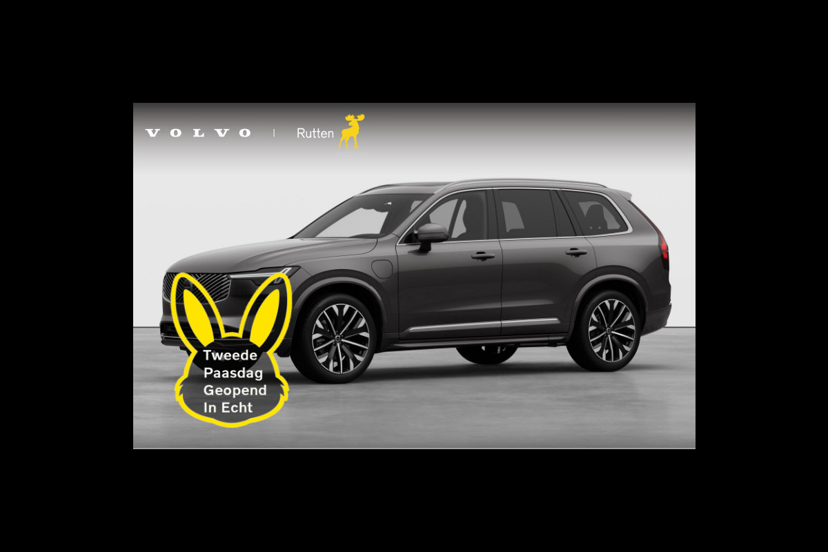 Volvo XC90 T8 455PK Automaat Plug-in hybrid AWD Ultra Bright Luchtvering / Trekhaak / Panoramadak / Google services / Elektrisch bedienbare voorstoelen met geheugen / Stoelverwarming voor en achter