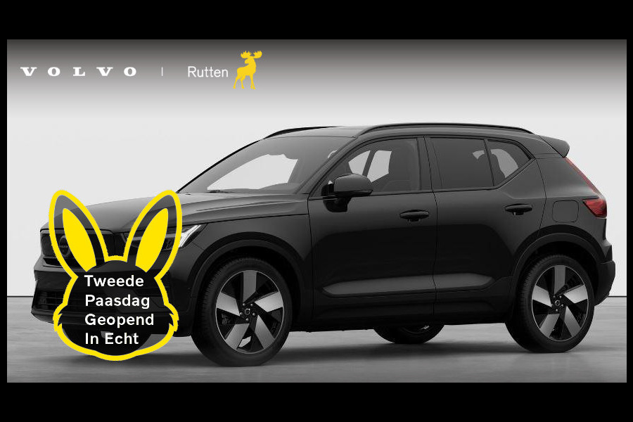 Volvo EX40 Single Motor Extended Range Plus 82 kWh / Panoramadak / Harman Kardon / 360 camera / Microtech/Nubuck / 20'' 5-Spaaks Black Diamond Cut