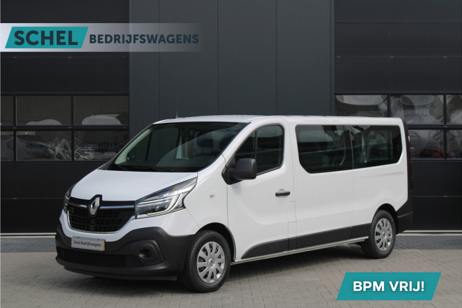 Renault Trafic Passenger 2.0 dCi 120 Grand Life 120pk 9 Zits - Prijs excl. BTW - Airco - Cruise - LED - Navi - Bluetooth - Rijklaar
