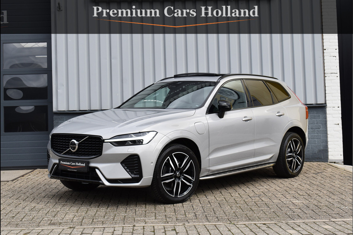Volvo XC60 2.0 T6 Plug-in hybrid AWD R-Design 350 Pk SOH 93% Pano Trekhaak H/K Memory 360 Camera HUD 20 Inch