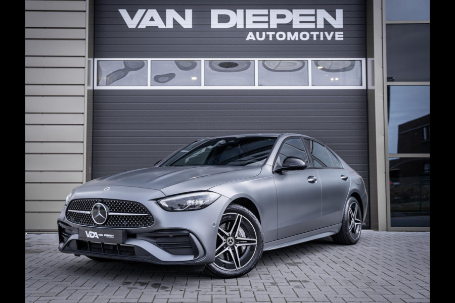 Mercedes-Benz C-Klasse C300 e AMG Line l Dealer O.H l 1e eig l ACC l Sfeerverlicht. l Burmester