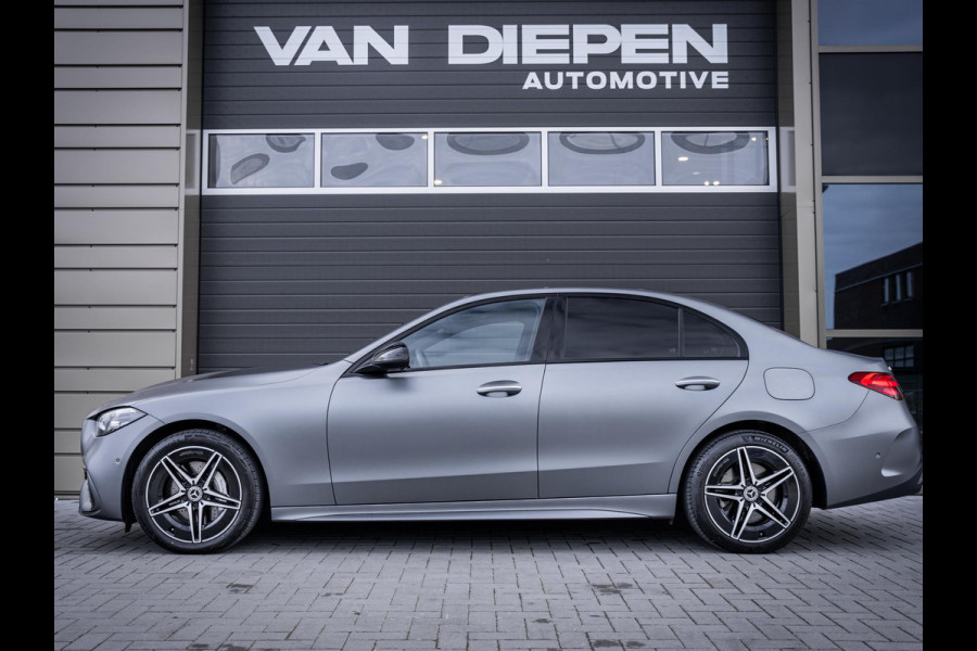 Mercedes-Benz C-Klasse C300 e AMG Line l Dealer O.H l 1e eig l ACC l Sfeerverlicht. l Burmester