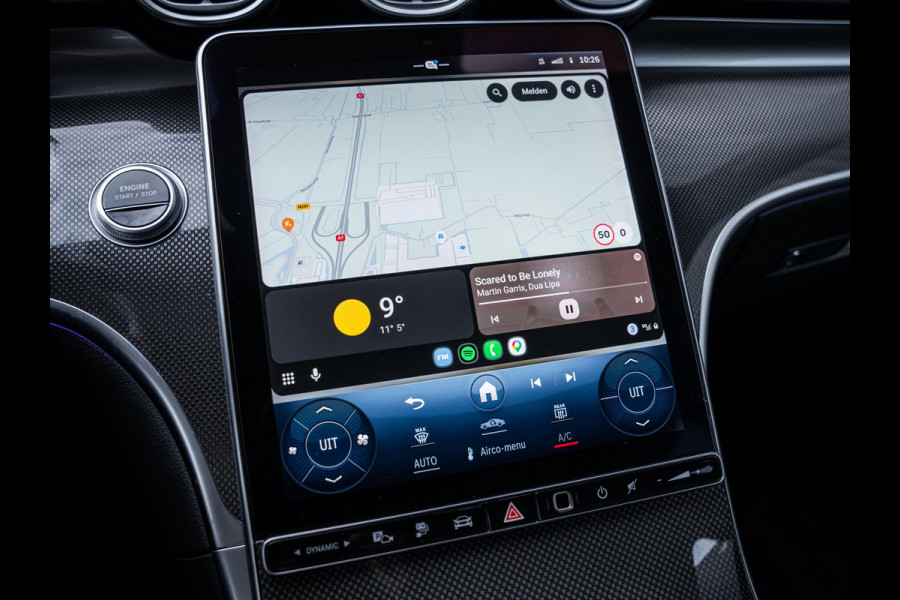 Mercedes-Benz C-Klasse C300 e AMG Line l Dealer O.H l 1e eig l ACC l Sfeerverlicht. l Burmester