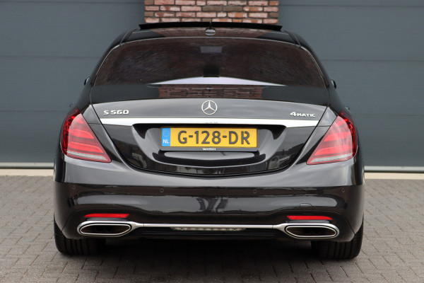 Mercedes-Benz S-Klasse 560 4MATIC Lang AMG Line Premium+ | V8 | Distronic+ | Panoramadak | Memory | Burmester | Stoelventilatie | Soft-Close | HUD | Surround Camera | Keyless Go | Zonweringspakket |