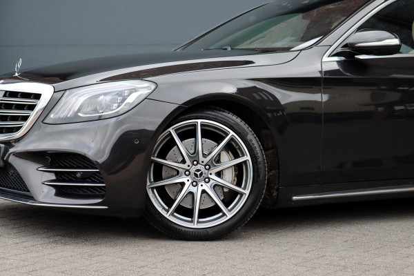 Mercedes-Benz S-Klasse 560 4MATIC Lang AMG Line Premium+ | V8 | Distronic+ | Panoramadak | Memory | Burmester | Stoelventilatie | Soft-Close | HUD | Surround Camera | Keyless Go | Zonweringspakket |