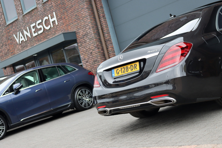 Mercedes-Benz S-Klasse 560 4MATIC Lang AMG Line Premium+ | V8 | Distronic+ | Panoramadak | Memory | Burmester | Stoelventilatie | Soft-Close | HUD | Surround Camera | Keyless Go | Zonweringspakket |