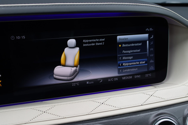 Mercedes-Benz S-Klasse 560 4MATIC Lang AMG Line Premium+ | V8 | Distronic+ | Panoramadak | Memory | Burmester | Stoelventilatie | Soft-Close | HUD | Surround Camera | Keyless Go | Zonweringspakket |