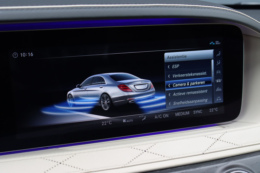 Mercedes-Benz S-Klasse 560 4MATIC Lang AMG Line Premium+ | V8 | Distronic+ | Panoramadak | Memory | Burmester | Stoelventilatie | Soft-Close | HUD | Surround Camera | Keyless Go | Zonweringspakket |