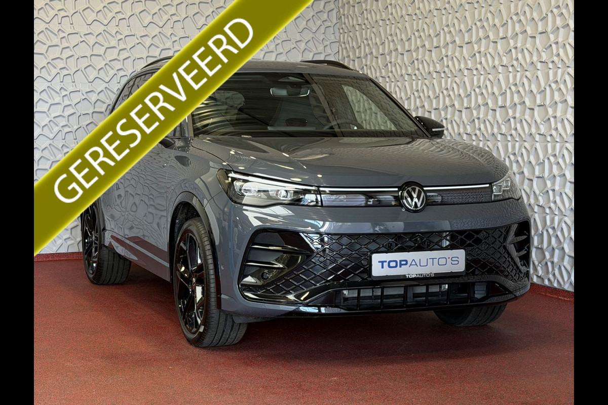 Volkswagen Tiguan 1.5 eHYBRID 272 PK NW AUTO R-LINE VW.TREKHAAK BLACK PANO XL.NAVI STOEL/STUUR VERW. BLACK.STYLE 360.CAM ELEK.KLEP MATRIX.LED 20'' PHEV PLUG IN HYBRID ✅Top Auto's Wijchen , 30 Jaar Specialist in Volkswagen  : Alle Type's : R-Line Edition / Style / First Edition / Highline / Life , Zowel PHEV / HEV / MHEV / Benzine ✅