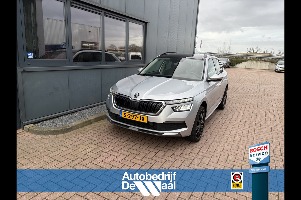 Škoda Kamiq 1.0 TSi 115pk Business Edition PANORAMADAK/VIRTUAL/CAMERA/PDC/19INCH/TREKHAAK