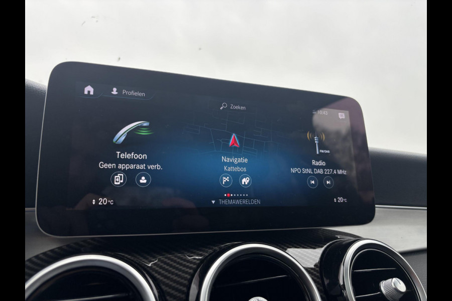 Mercedes-Benz GLC 300e 4MATIC AMG Line | PHEV | Plug-in Hybride | 320pk | Panoramadak | Stoelverwarming | 360 graden camera | Burmester audio