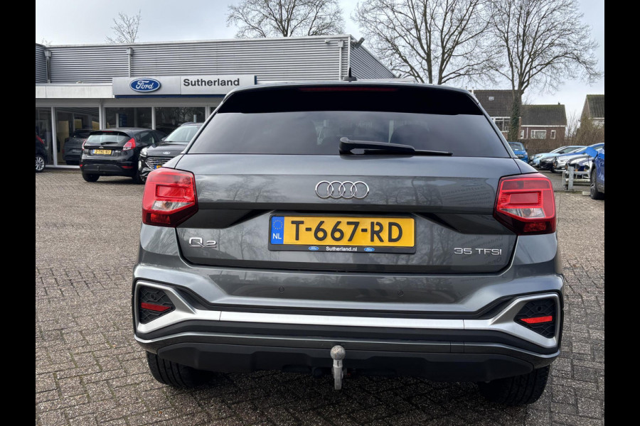 Audi Q2 35 TFSI S Edition 150pk Automaat | Trekhaak | 2x S-line | Stoelverwarming | Elek Achterklep  | Navigatie