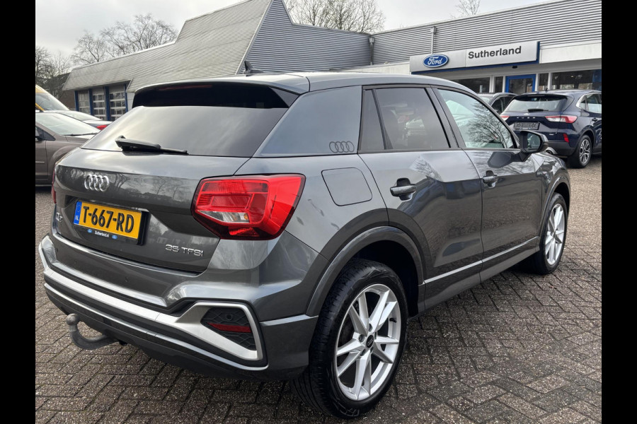 Audi Q2 35 TFSI S Edition 150pk Automaat | Trekhaak | 2x S-line | Stoelverwarming | Elek Achterklep  | Navigatie