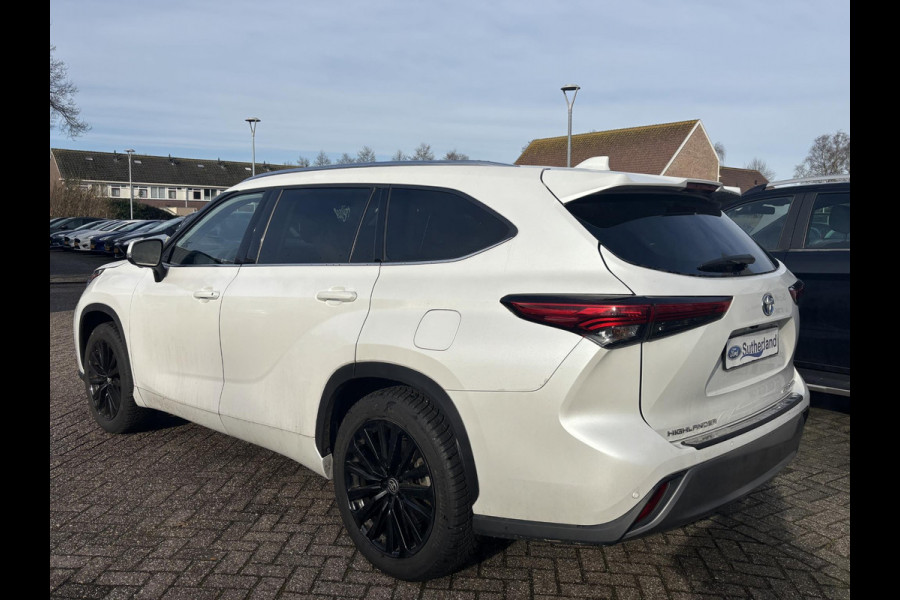 Toyota highlander 2.5 AWD Hybrid Premium | 7p |  Panoramadak | 360 graden camera | Platinum Pearl White | Adaptieve cruisecontrol | JBL audio | Head up Display | Stoelverwarming | Achterbank verwarmd