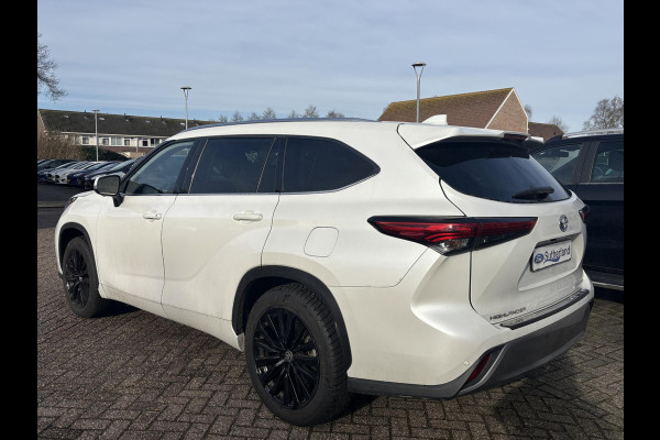 Toyota highlander 2.5 AWD Hybrid Premium | 7p |  Panoramadak | 360 graden camera | Platinum Pearl White | Adaptieve cruisecontrol | JBL audio | Head up Display | Stoelverwarming | Achterbank verwarmd