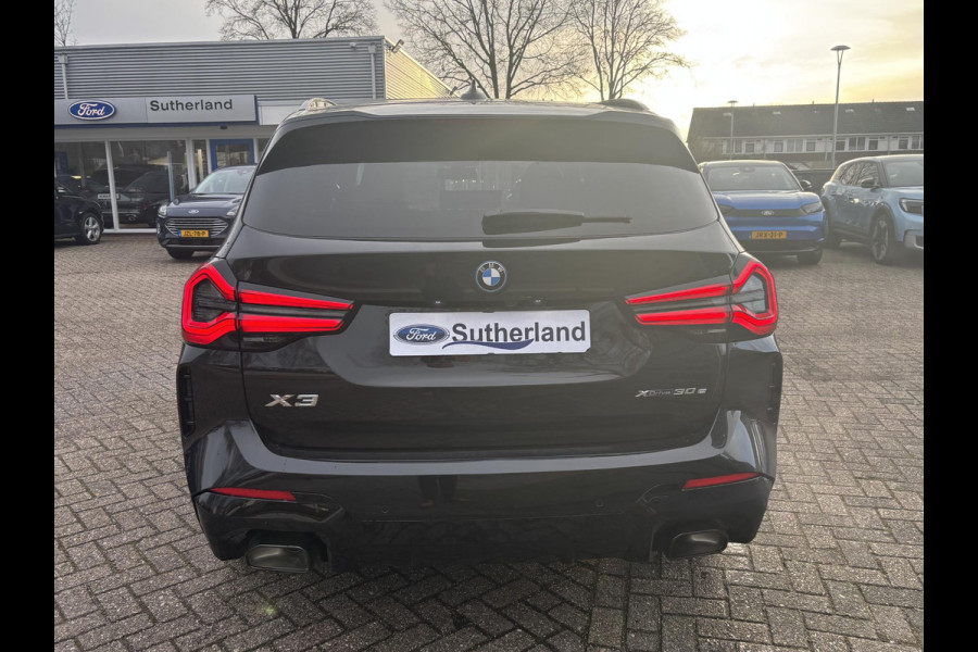 BMW X3 xDrive30e M Sport | Plug-in Hybride | incl. BMW Service Inclusive (5 jaar/100.000 km) | M pakket | Harman Kardon | Sportstoelen | Elektrische stoelen met geheugenfunctie | 360 graden camera | Stoelverwarming | Keyless | Elektrische achterklep | Adaptive Led | High-beam Headlights Control | Head Up Display | Adaptief demping systeem