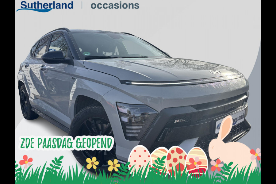 Hyundai Kona 1.6 T-GDI N Line 199pk versie! | Uniek in NL | Stoelverwarming | Adaptive Cruise Control | Elektrsich verstelbare stoelen | Dealer odnerhou