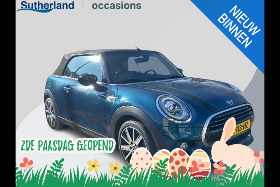 MINI Cabrio 1.5 Cooper Sidewalk Edition | 52.000 Km | Full Options.