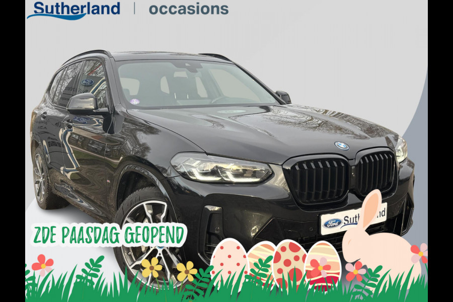 BMW X3 xDrive30e M Sport | Plug-in Hybride | incl. BMW Service Inclusive (5 jaar/100.000 km) | M pakket | Harman Kardon | Sportstoelen | Elektrische stoelen met geheugenfunctie | 360 graden camera | Stoelverwarming | Keyless | Elektrische achterklep | Adaptive Led | High-beam Headlights Control | Head Up Display | Adaptief demping systeem