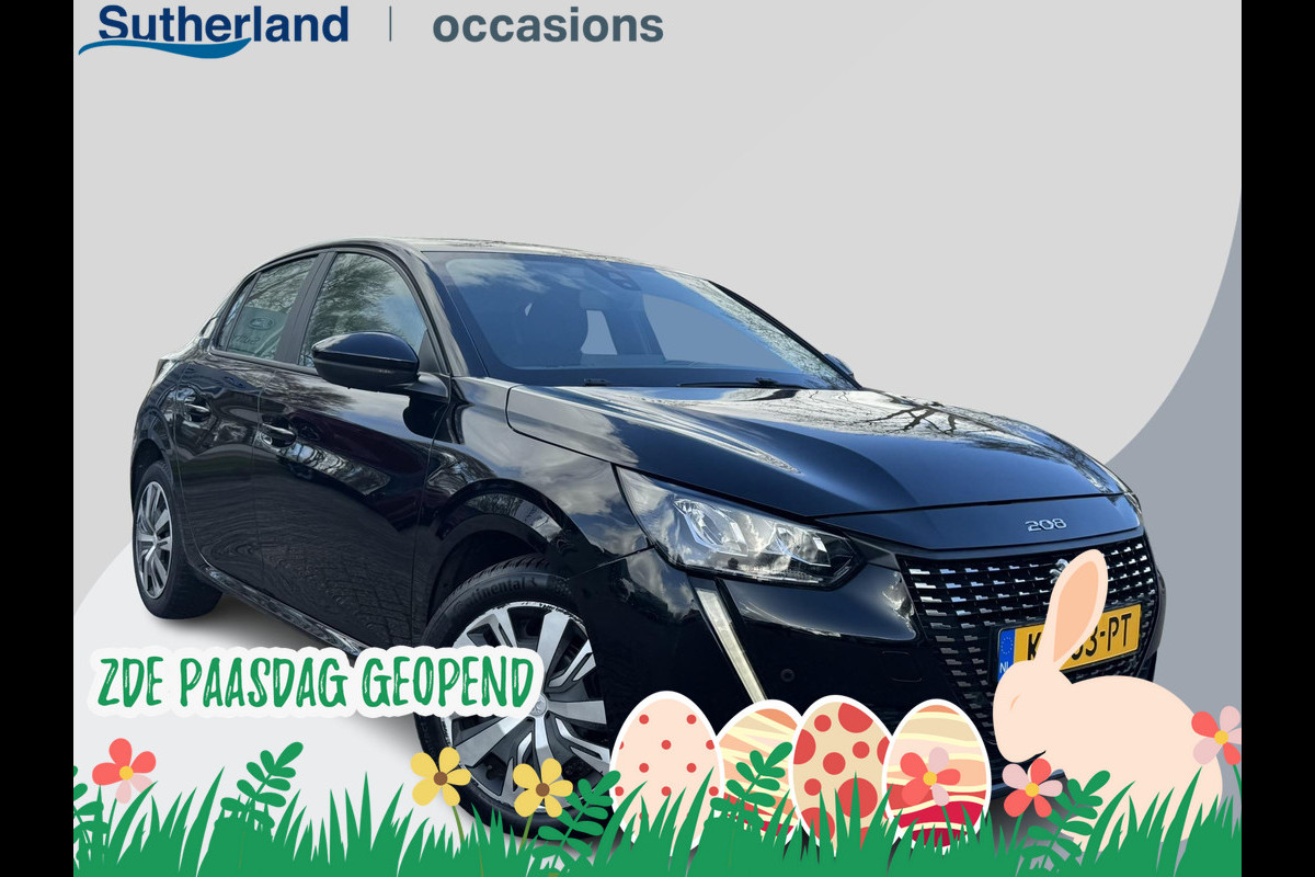 Peugeot 208 1.2 PureTech Active 75pk Navigatie | DAB+ | Parkeersensoren achter | Metaal lak | 5 deurs