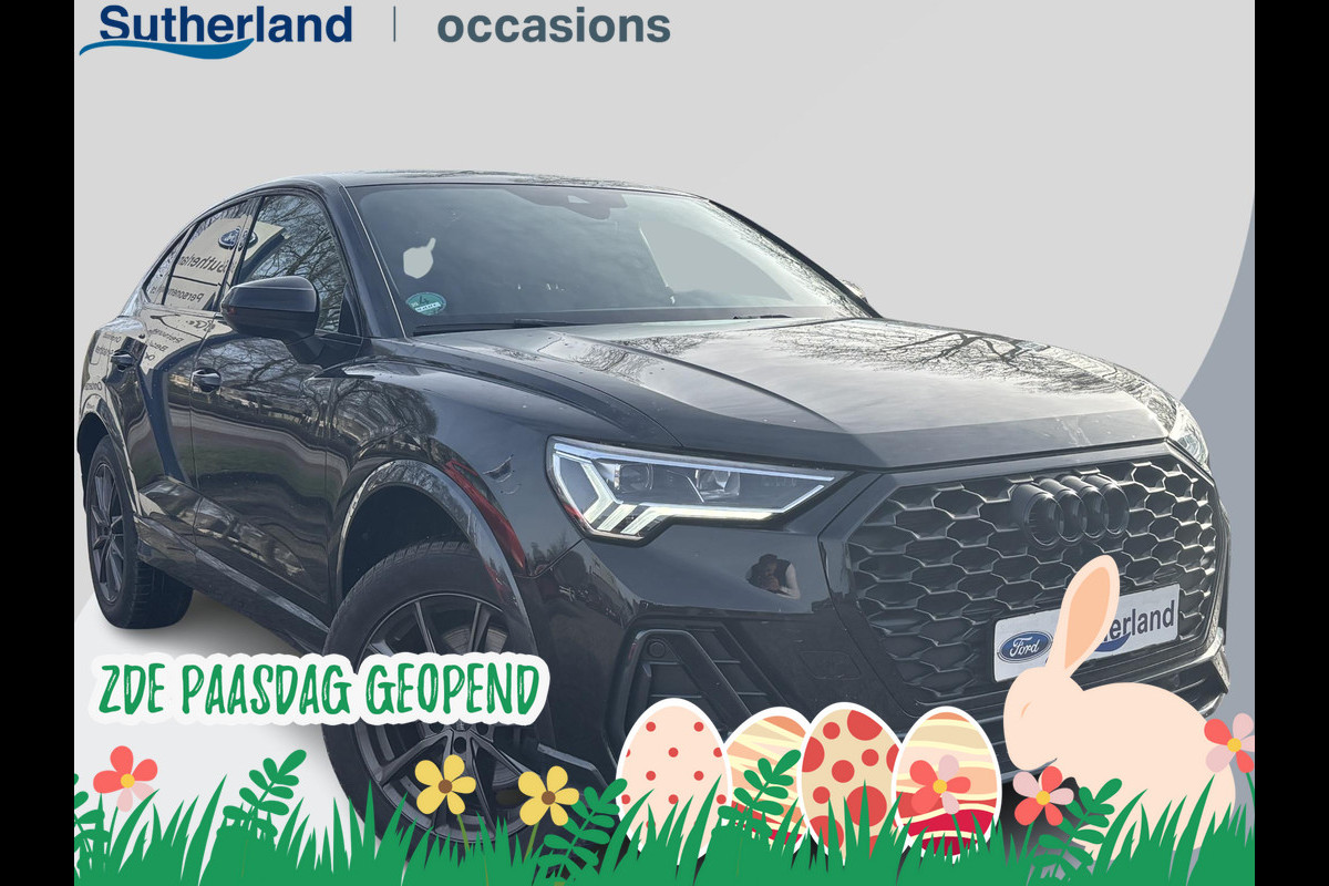 Audi Q3 Sportback 45 TFSI e S Edition | Trekhaak | Stoelverwarming | Achteruitrijcamera  | Sportstoelen