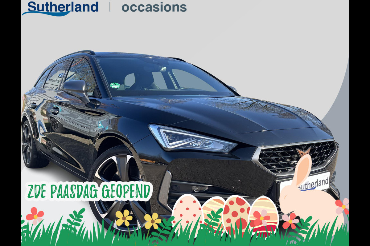 CUPRA Leon Sportstourer 1.4 e-Hybrid VZ Business 245pk | PHEV | Stoelverwarming | Camera | Adaptive cruise control