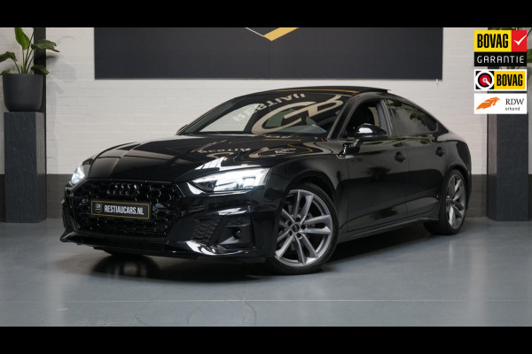 Audi A5 Sportback 35 TFSI 3x S-Line Black Optik AUTOMAAT-ACC-ALCANTARA-AUDI SOUND-CAMERA-KEYLESS-MATRIX-PANORAMA-