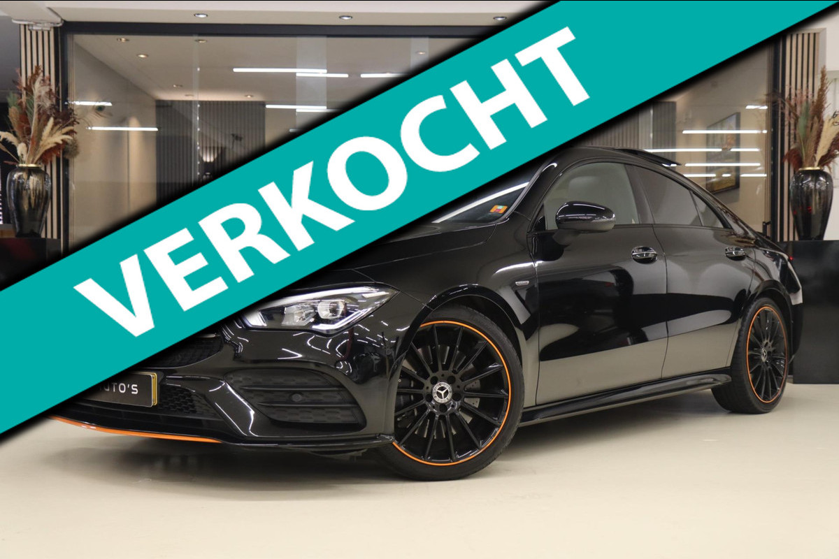 Mercedes-Benz CLA-Klasse 250 ORANGE EDITION PANO/CARPLAY/KEYLESS/CAM/SFEERV/VOL