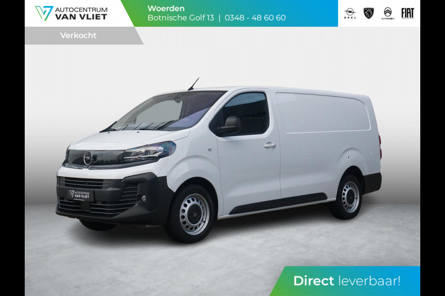 Opel Vivaro L3 2.0D 180 PK. Automaat | BPM-vrij | Navigatie incl. Apple Carplay | parkeersensoren voor & achter | dodehoekwaarschuwing | Climate Control | Keyless Entry en Start/Stop
