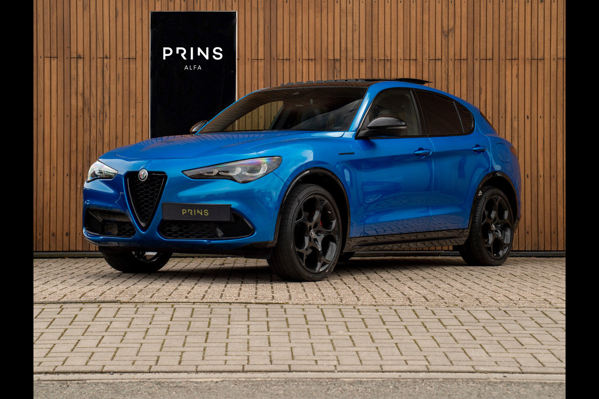 Alfa Romeo Stelvio 2.0T GME AWD Competizione 280pk | Pano-dak | Harman/Kardon | 21 inch | Lederen dash.