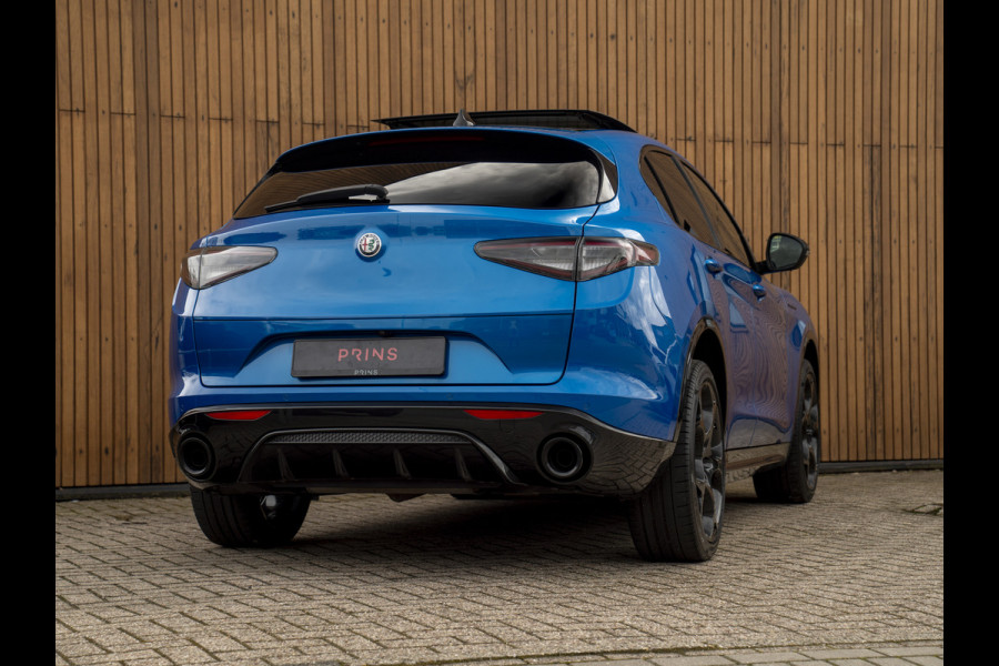 Alfa Romeo Stelvio 2.0T GME AWD Competizione 280pk | Pano-dak | Harman/Kardon | 21 inch | Lederen dash.