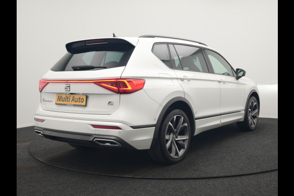 Seat Tarraco 1.4 TSI e-Hybrid FR PHEV 245pk Dealer O.H. | Trekhaak Af Fabriek | Adaptive Cruise | 360 Camera | Sportstoelen Memory & Verwarmd | Stuur Verwarmd | Keyless | Blis | 20"L.M | Apple Carplay | Navigatie | DAB | Plug In Hybrid |