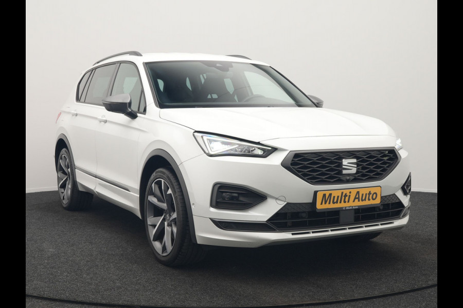 Seat Tarraco 1.4 TSI e-Hybrid FR PHEV 245pk Dealer O.H. | Trekhaak Af Fabriek | Adaptive Cruise | 360 Camera | Sportstoelen Memory & Verwarmd | Stuur Verwarmd | Keyless | Blis | 20"L.M | Apple Carplay | Navigatie | DAB | Plug In Hybrid |
