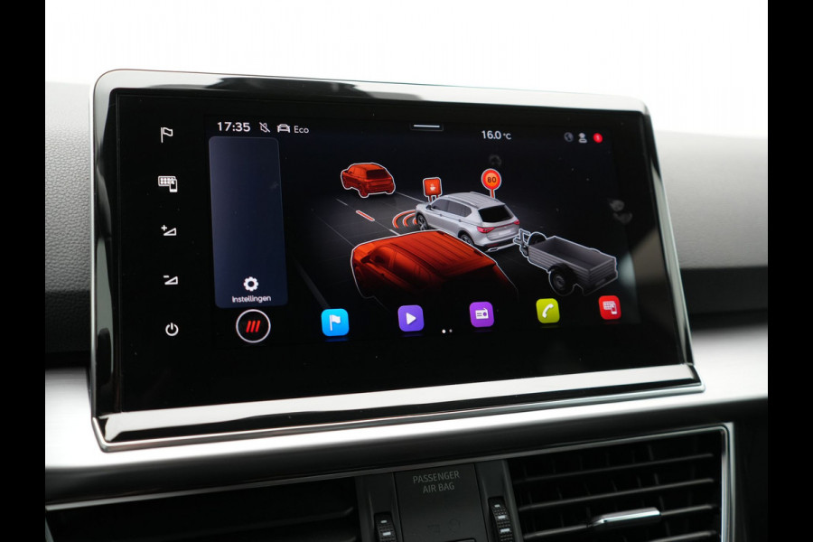 Seat Tarraco 1.4 TSI e-Hybrid FR PHEV 245pk Dealer O.H. | Trekhaak Af Fabriek | Adaptive Cruise | 360 Camera | Sportstoelen Memory & Verwarmd | Stuur Verwarmd | Keyless | Blis | 20"L.M | Apple Carplay | Navigatie | DAB | Plug In Hybrid |