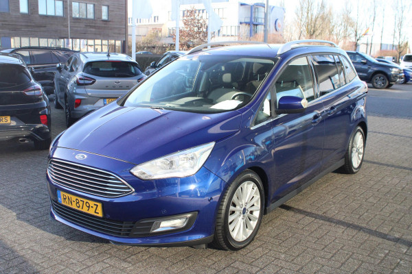 Ford Grand C-Max 1.0 Titanium 125pk | Trekhaak | Sensoren Voor & Achter | verwarmd voorruit