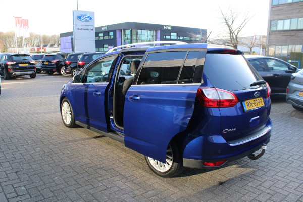 Ford Grand C-Max 1.0 Titanium 125pk | Trekhaak | Sensoren Voor & Achter | verwarmd voorruit
