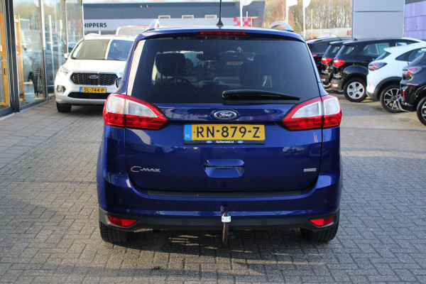 Ford Grand C-Max 1.0 Titanium 125pk | Trekhaak | Sensoren Voor & Achter | verwarmd voorruit