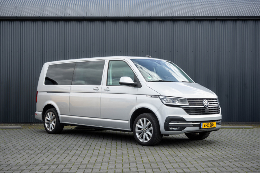 Volkswagen Transporter T6.1 2.0 TDI L2H1 | DC | Bulli | 200PK | Leder | Carplay | Virtual | Adapt Cruise