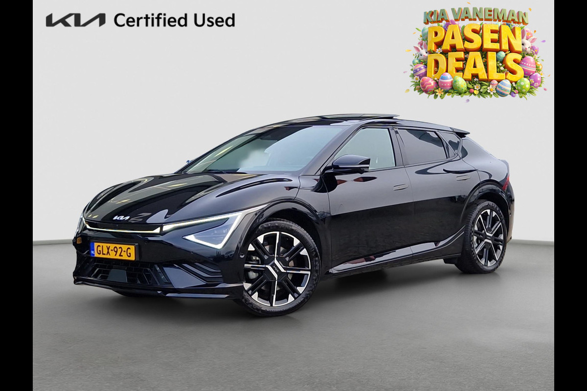 Kia Ev6 GT-Line 84 kWh | Direct Leverbaar! | Nieuw Model | Climate Control | Meridian Sound | Adaptive Cruise Control |