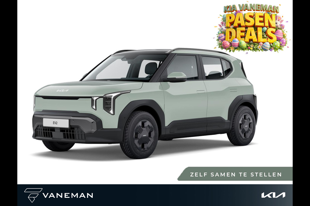 Kia EV2 Plus 61 kWh | Nieuw model | Apple Carplay/Android Auto | Tijdelijk introductieaanbod: inruilpremie tot € 1.000,-!