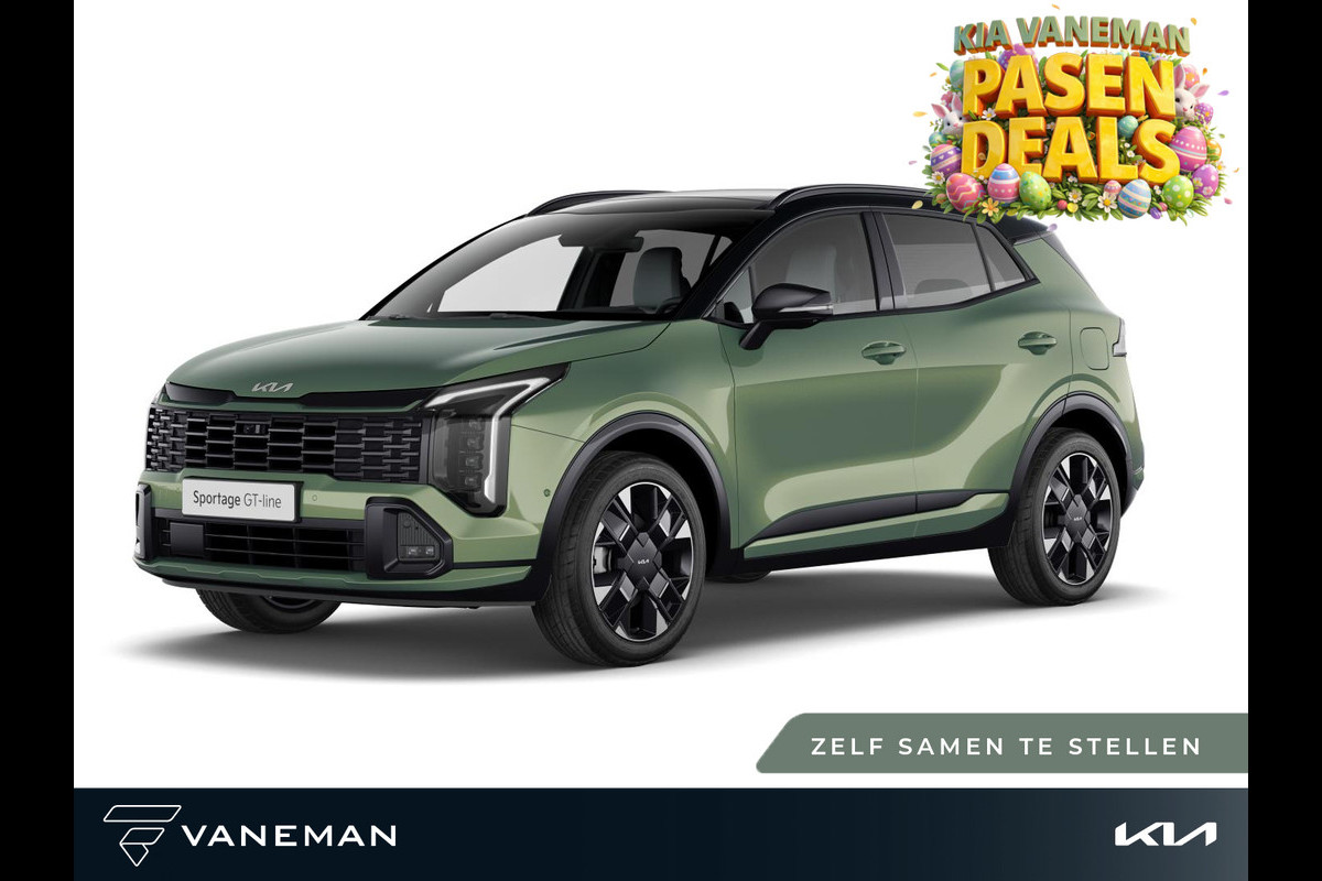 Kia Sportage 1.6 T-GDi Hybrid GT-PlusLine | Apple Carplay/Android Auto | Zelf samenstellen