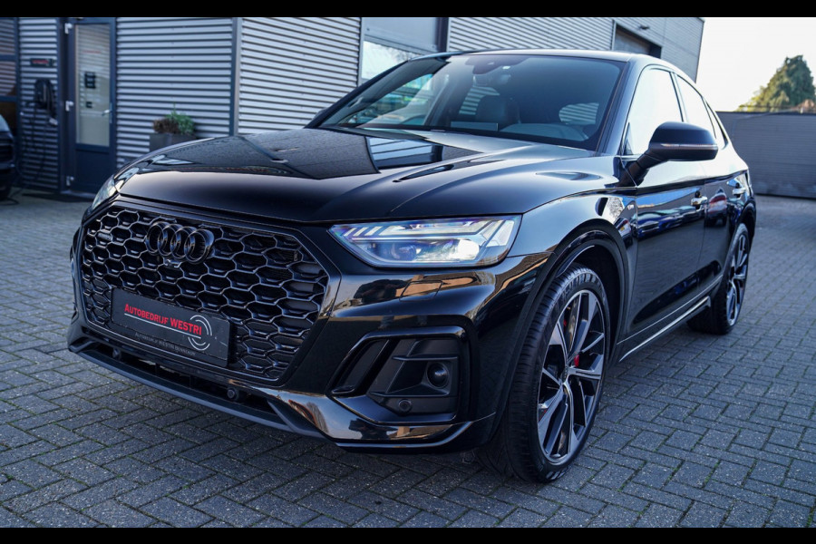 Audi Q5 Sportback 55 TFSI e Quattro | 2 x S-line | RS Zetels | Panorama | Luchtvering | Camera | Audi Drive Select | Apple Carplay