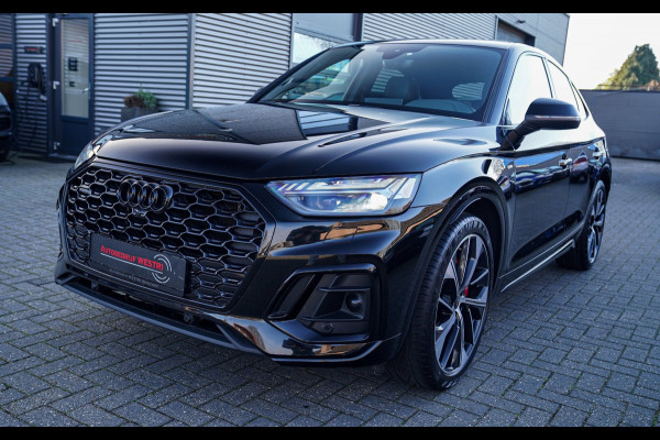 Audi Q5 Sportback 55 TFSI e Quattro | 2 x S-line | RS Zetels | Panorama | Luchtvering | Camera | Audi Drive Select | Apple Carplay