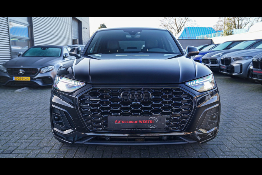 Audi Q5 Sportback 55 TFSI e Quattro | 2 x S-line | RS Zetels | Panorama | Luchtvering | Camera | Audi Drive Select | Apple Carplay